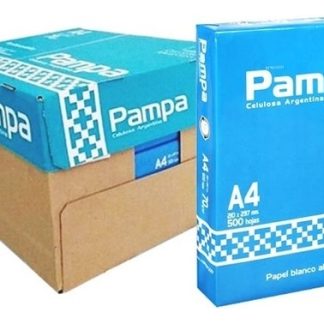Resma Pampa A4 70g/m2 Blanco Alcalino (500 Hojas) Pack X3