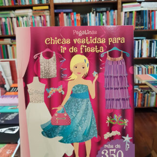 Pegatinas. Chicas Vestidas Para Ir De Fiesta